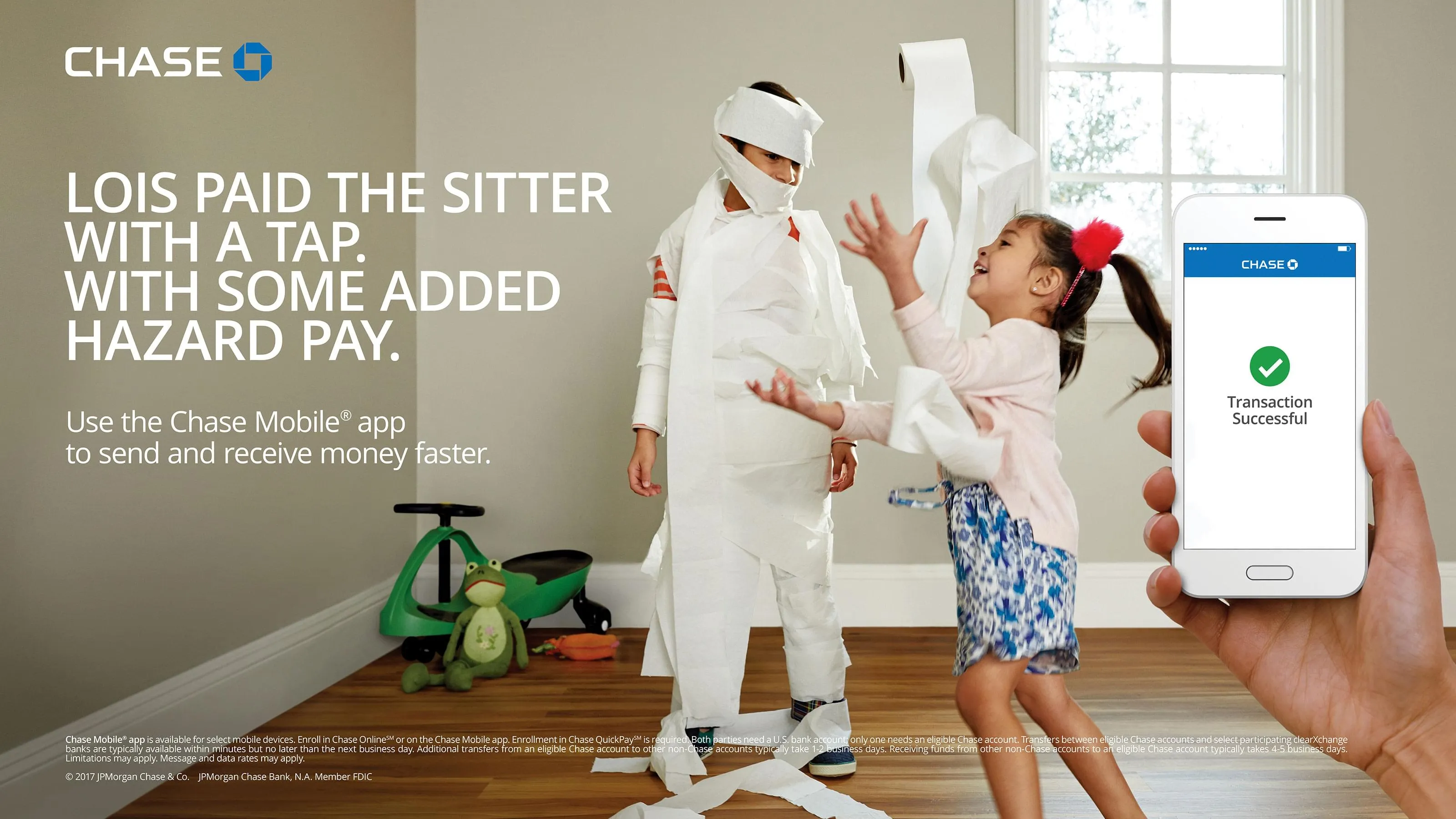 Chase - Mobile App - Quick Pay