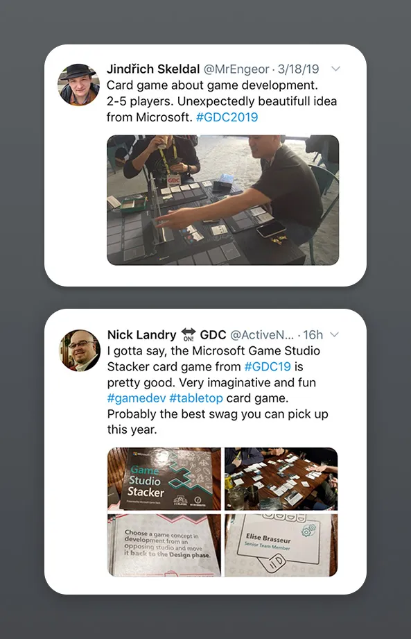 Microsoft Game Stack - Tweets