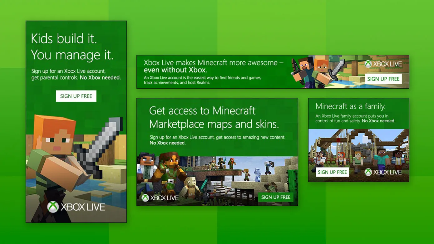 Minecraft - Web Banners